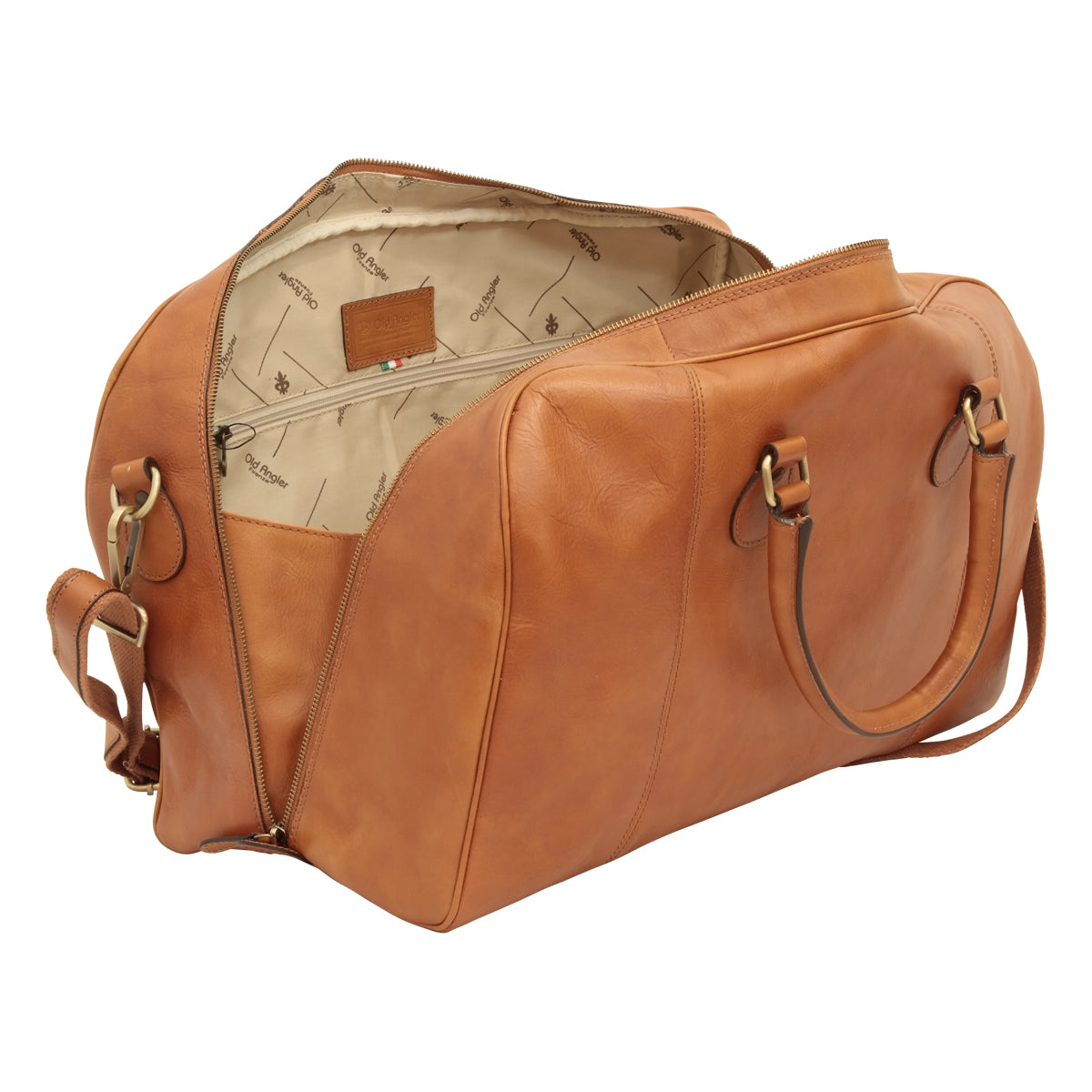 Leather Duffel Bag - Colonial