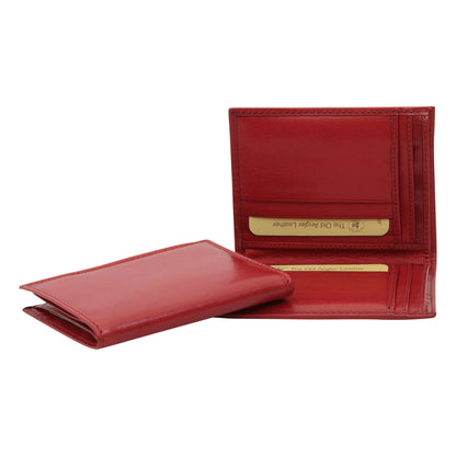 Leather Wallet - Red