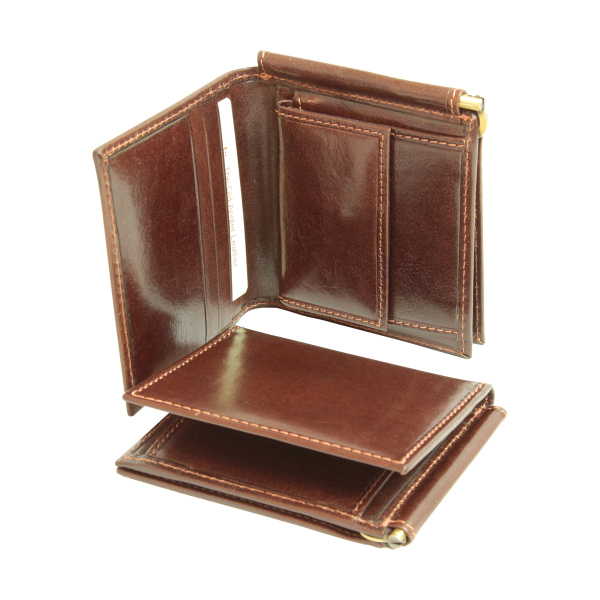 Three Part Wallet - Brown