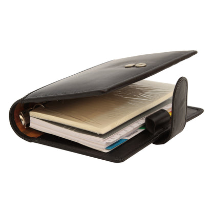 Leather Organizer - Black (Small)