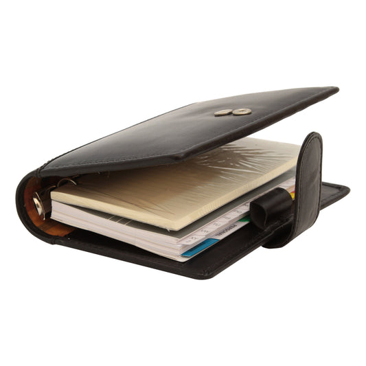Leather Organizer - Black (Small)