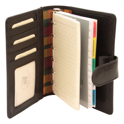 Leather Organizer - Black (Small)
