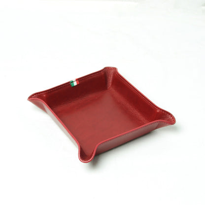 Small Leather Valet Tray With Love Text