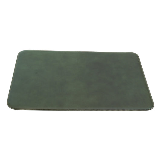 Leather Desk Pad - Green