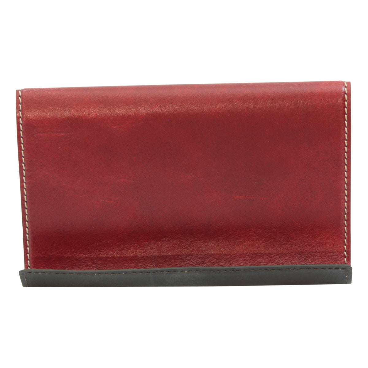 Leather Ipad And Iphone Stand - Red