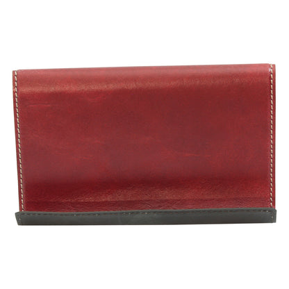 Leather Ipad And Iphone Stand - Red