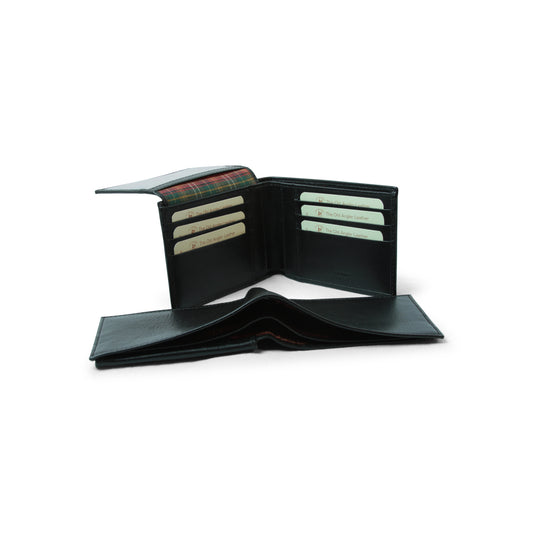 Bifold Wallet With Rfid Blocking Technology - Black