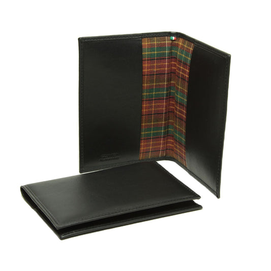 Leather  Passport Holder   – Black