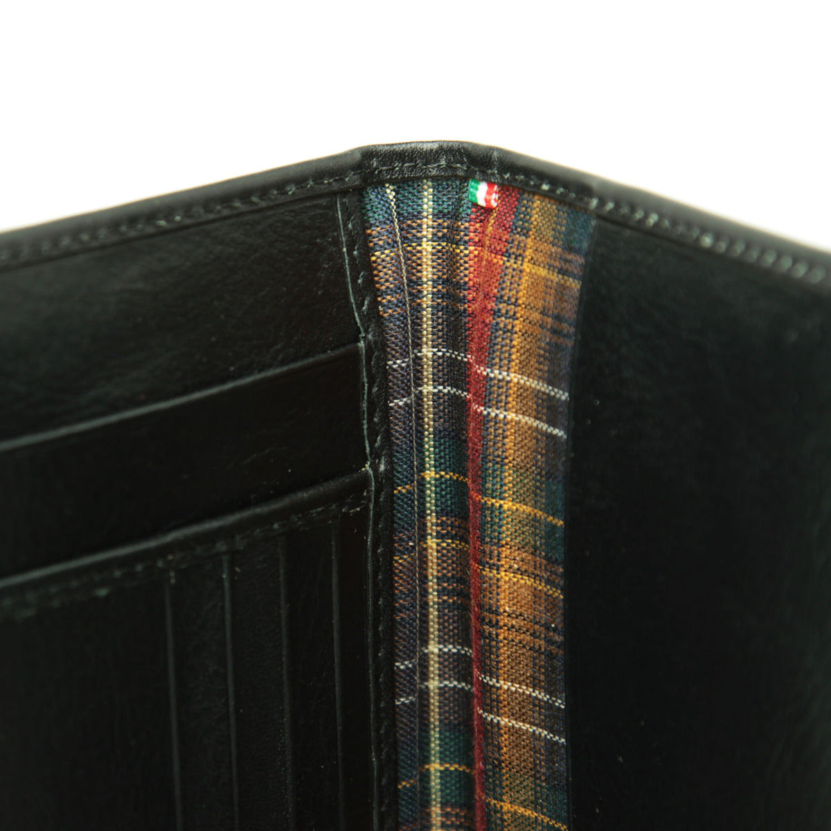 Leather Passport Holder - Black