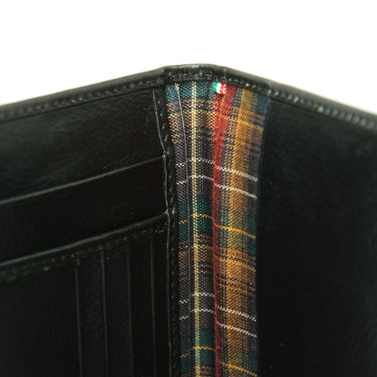 Leather Passport Holder - Black