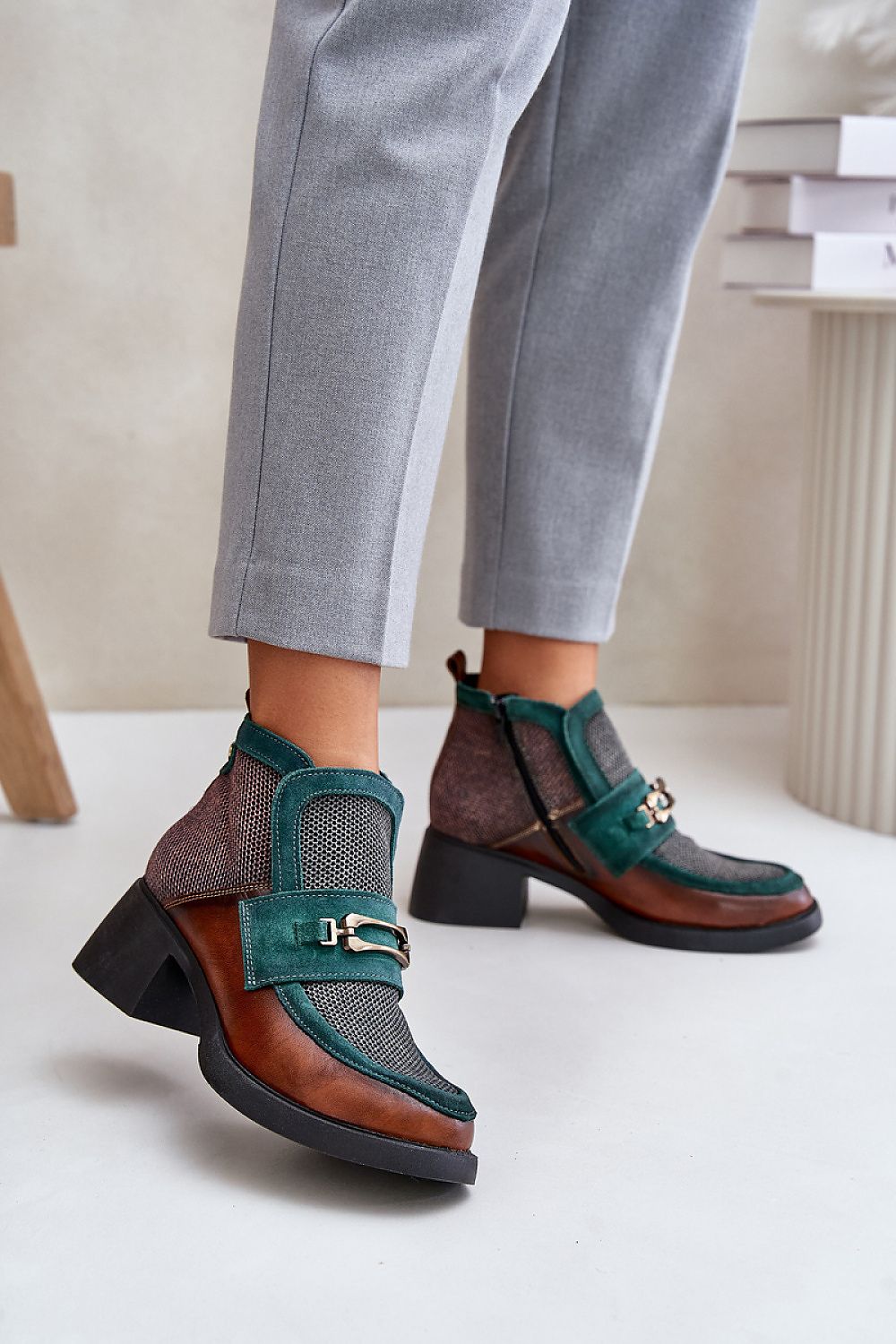  Heel boots model 219253 Step in style 