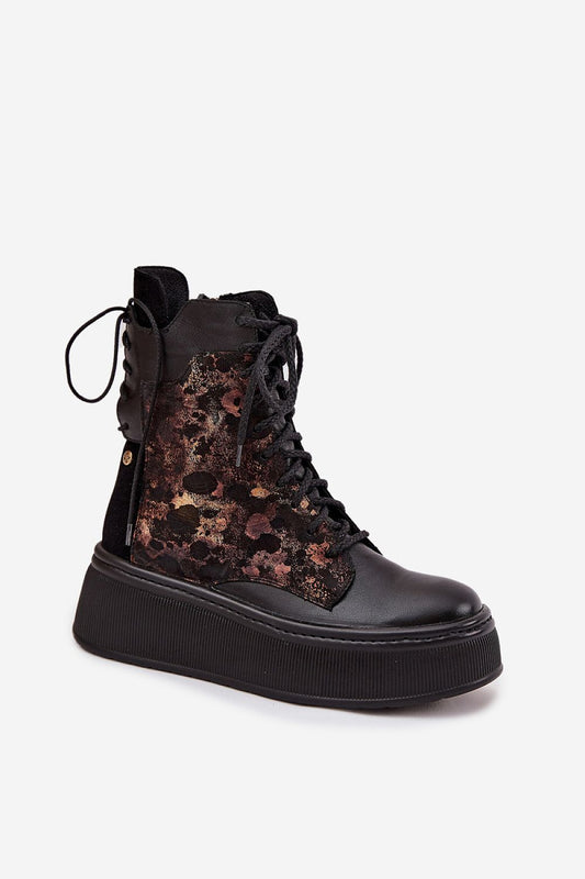  Platform boots model 219393 Step in style 