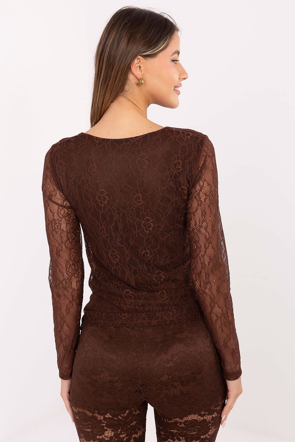  Lace blouse model 220321 Italy Moda 