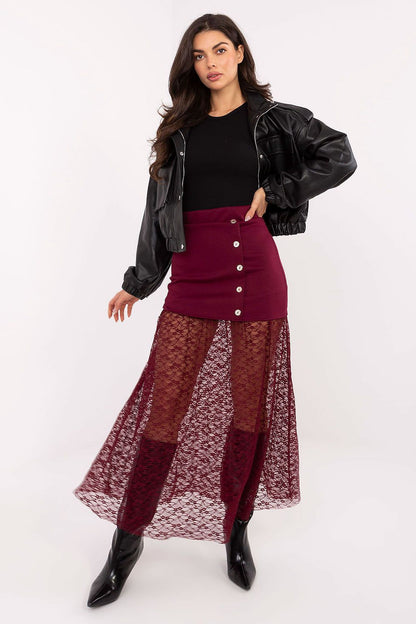  Lace skirt model 221593 Italy Moda 