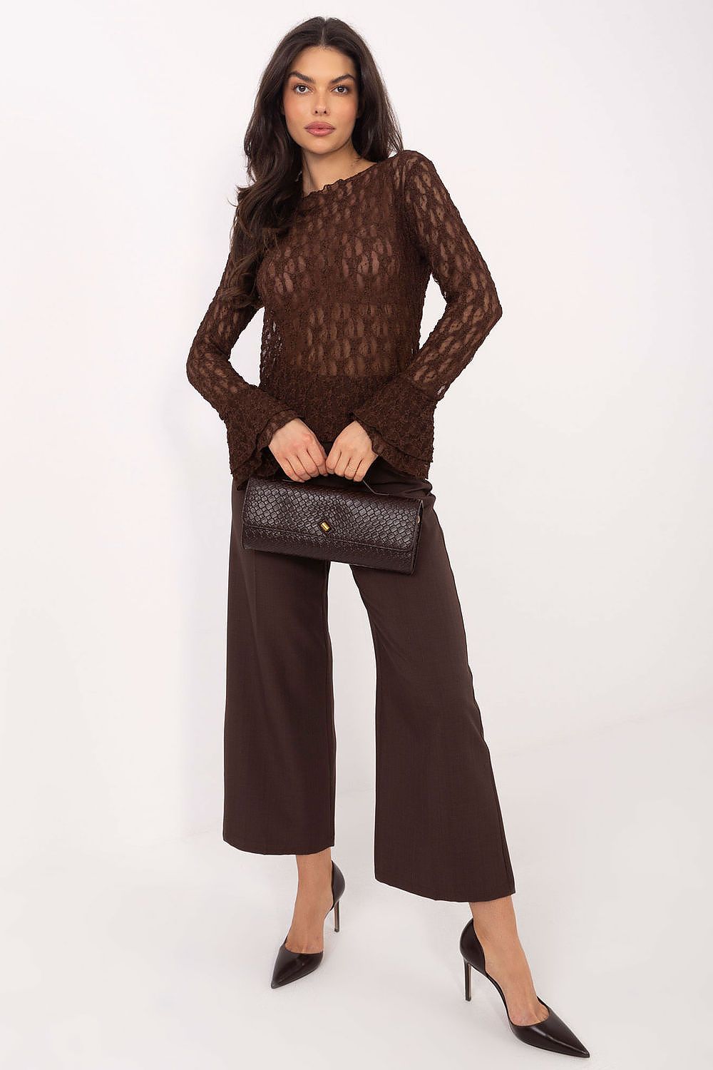  Lace blouse model 222447 Italy Moda 