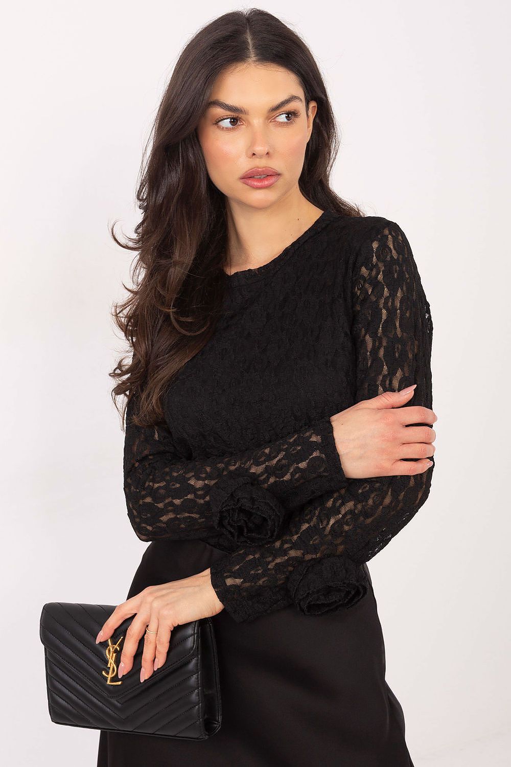  Lace blouse model 222452 Italy Moda 