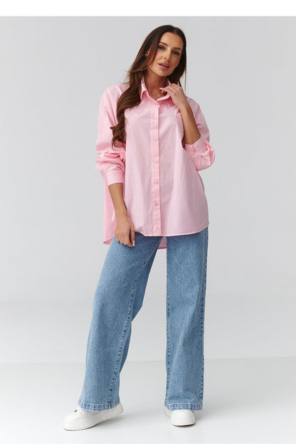  Long sleeve shirt model 224100 Makadamia 