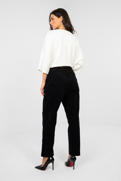  corduroy trousers model 224841 Italy Moda 
