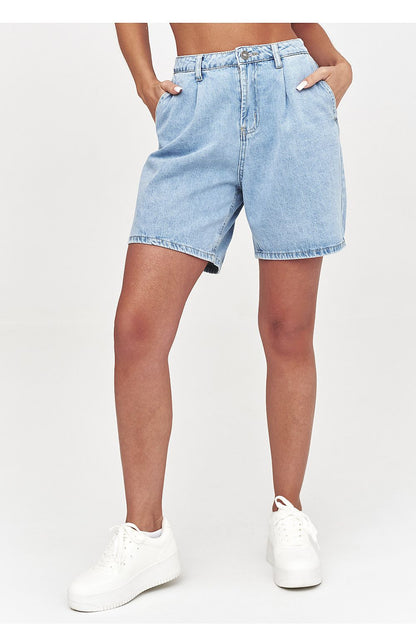 Denim shorts model 228315 Makadamia 