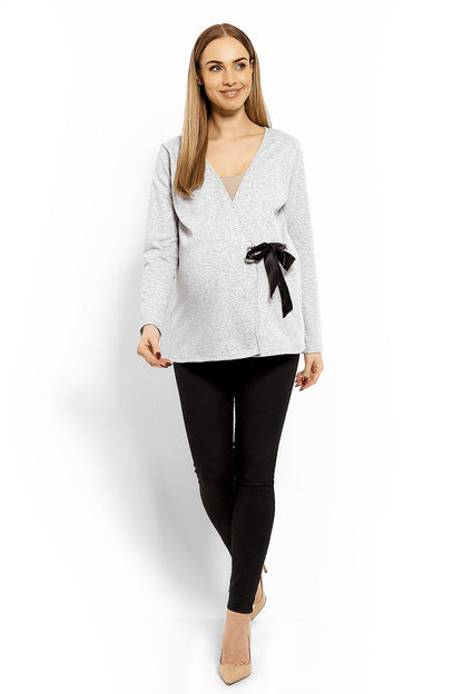  Maternity blouse model 113240 PeeKaBoo 