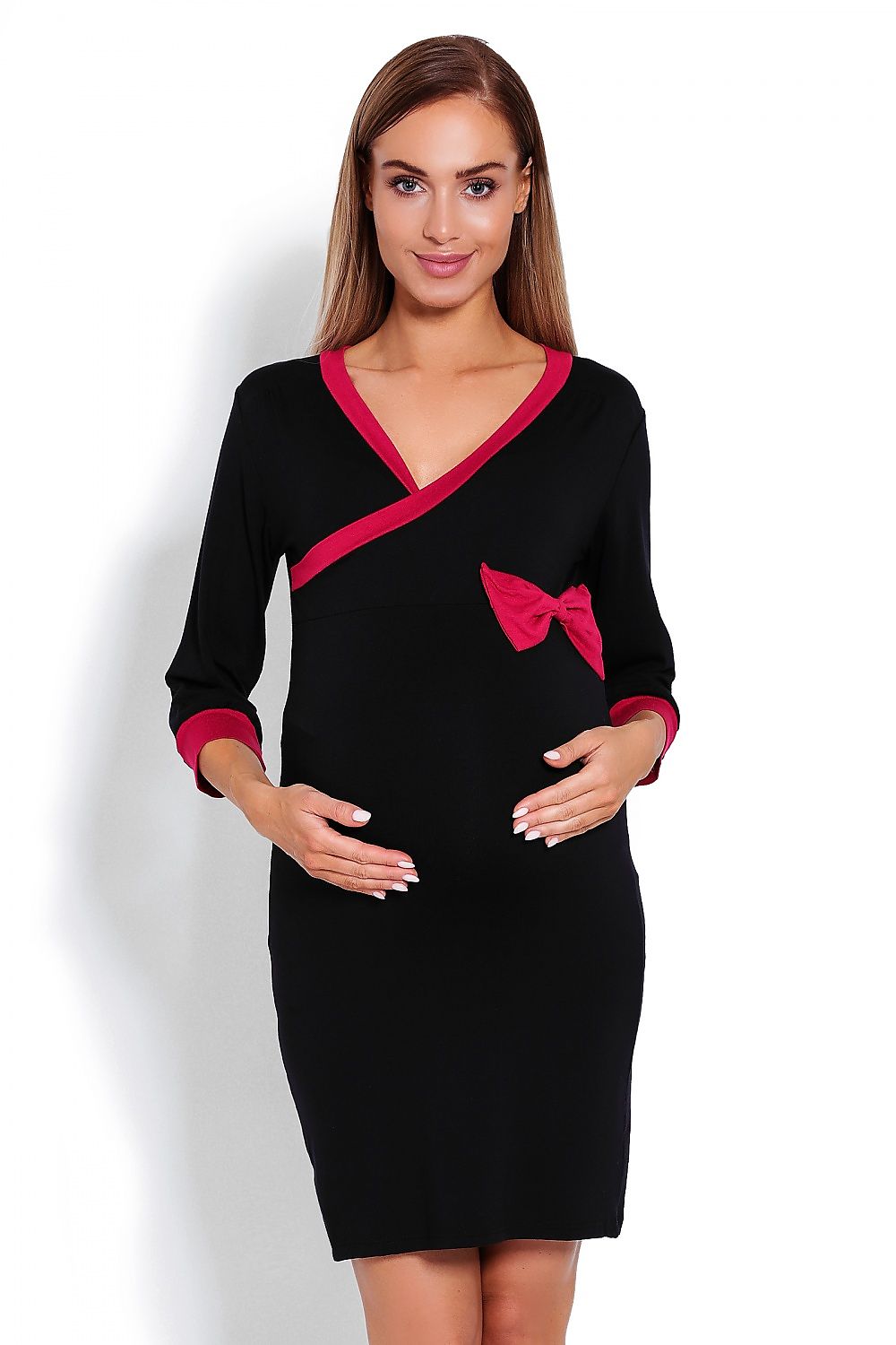  maternity nightgown model 122952 PeeKaBoo 
