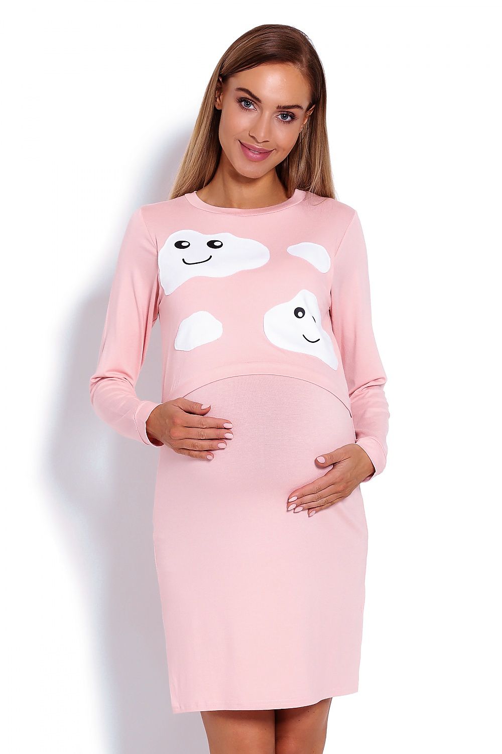  maternity nightgown model 122963 PeeKaBoo 