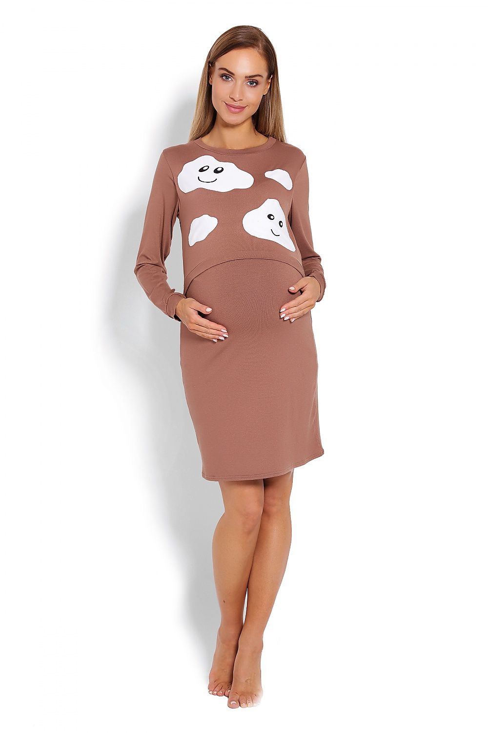  maternity nightgown model 122964 PeeKaBoo 