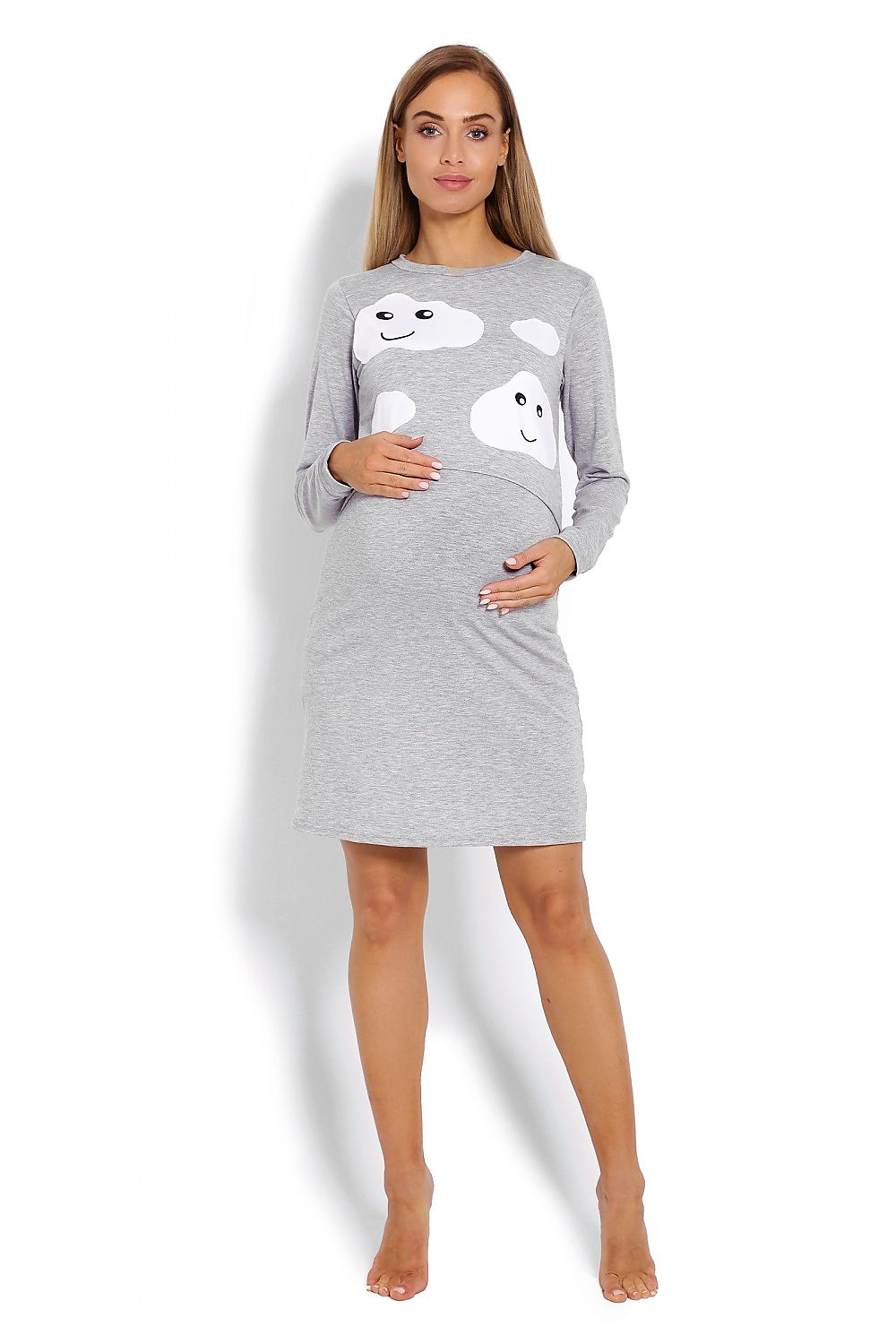  maternity nightgown model 122965 PeeKaBoo 