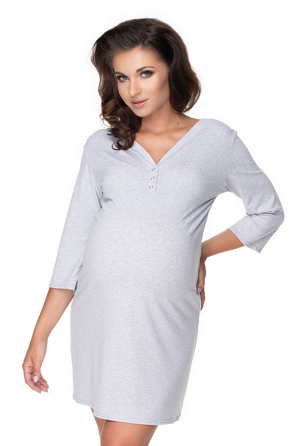  maternity nightgown model 138229 PeeKaBoo 