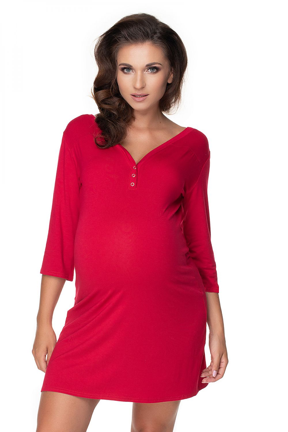  maternity nightgown model 138231 PeeKaBoo 