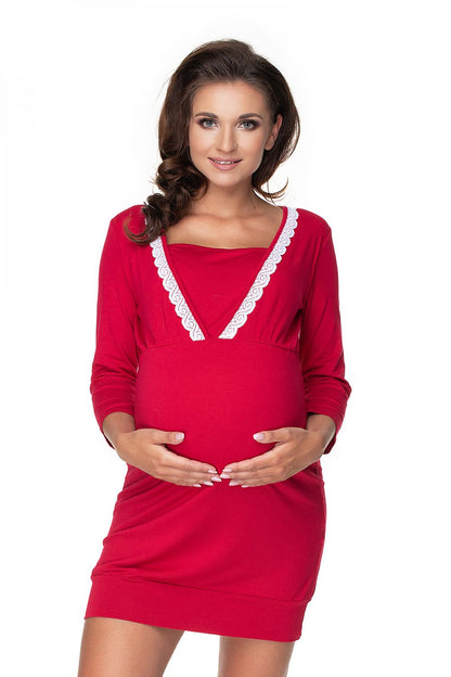  maternity nightgown model 138226 PeeKaBoo 