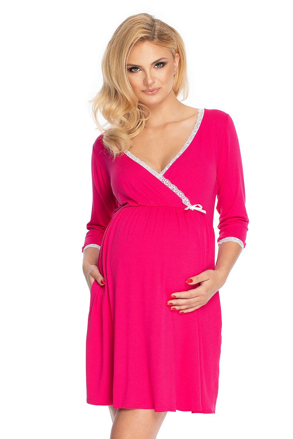  maternity nightgown model 147508 PeeKaBoo 