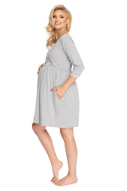  maternity nightgown model 147509 PeeKaBoo 