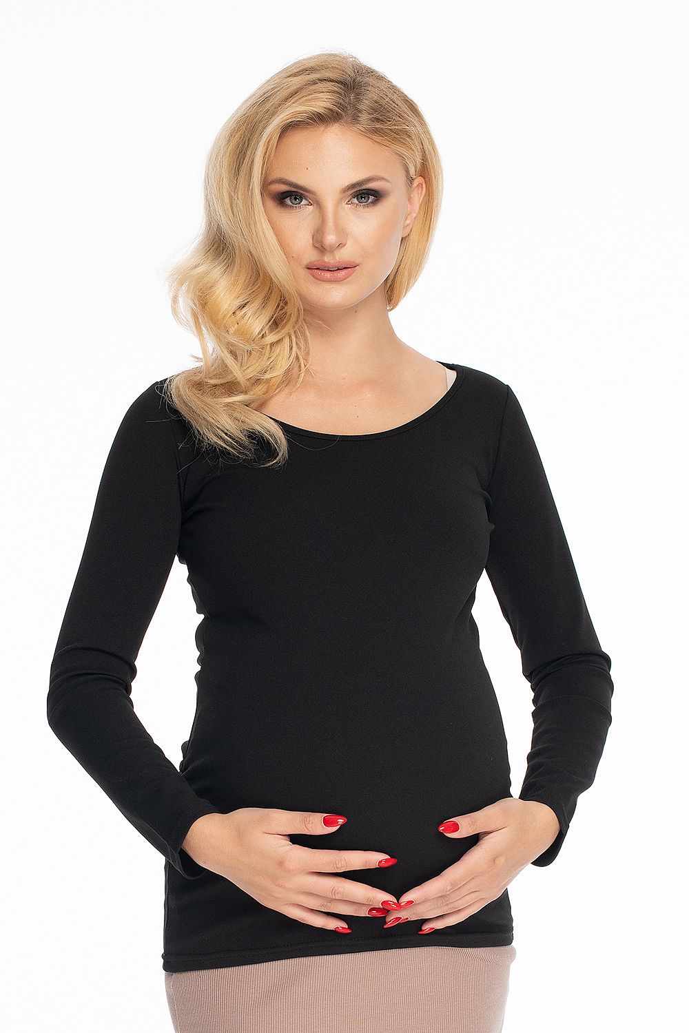 Maternity blouse model 147517 PeeKaBoo 