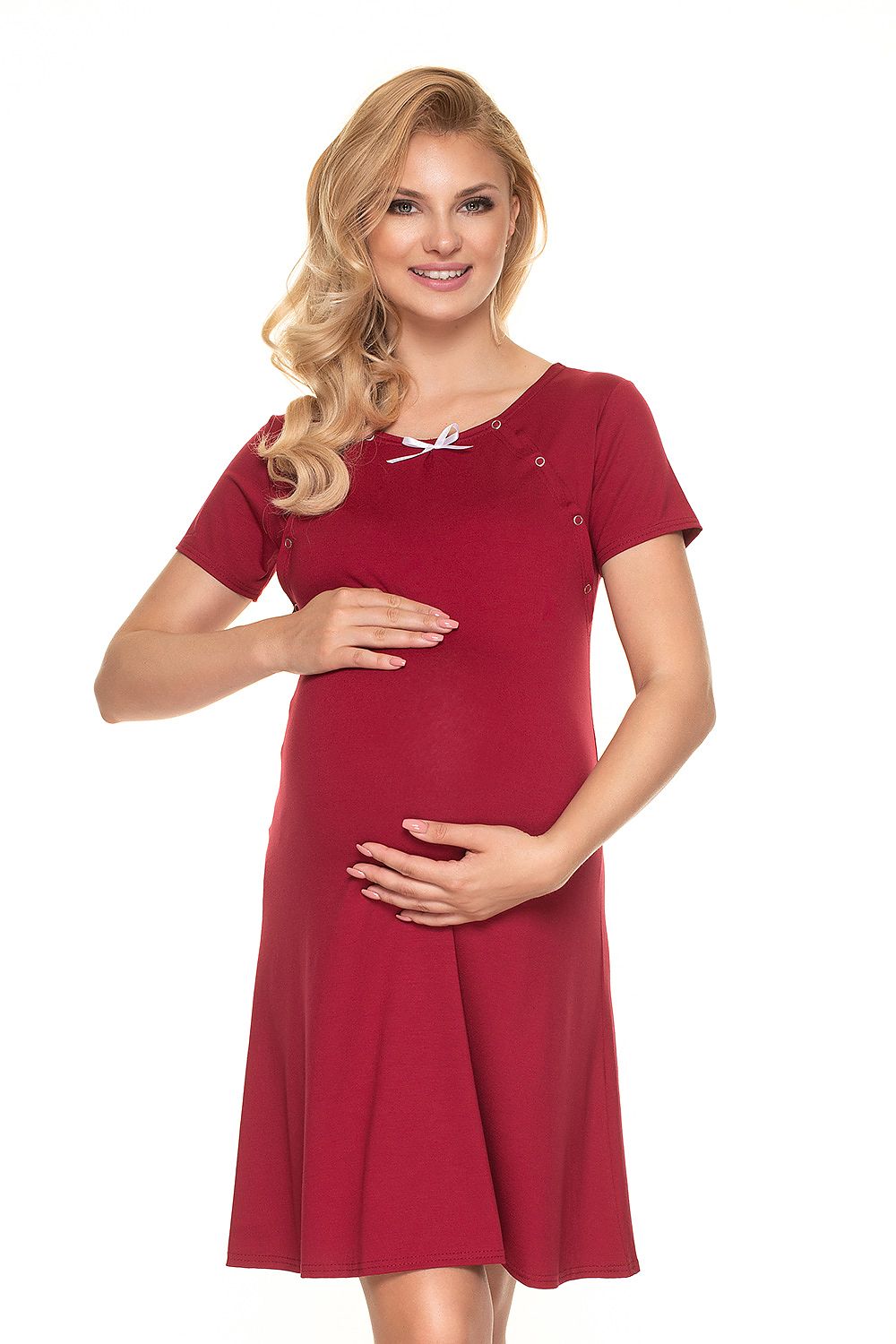  maternity nightgown model 157719 PeeKaBoo 