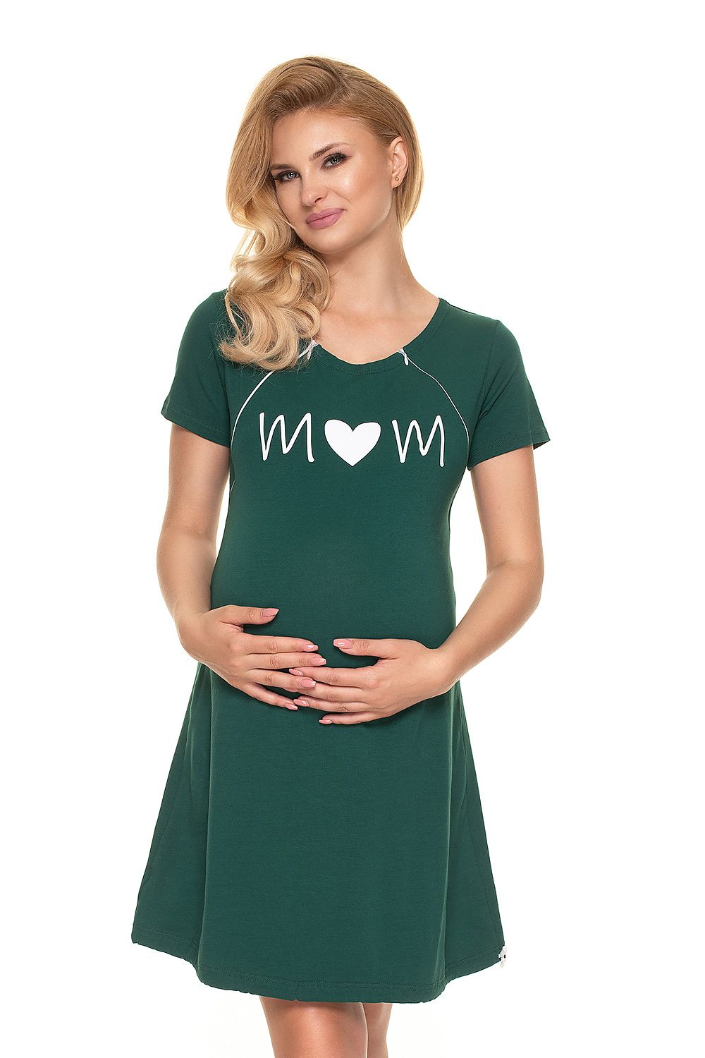  maternity nightgown model 157726 PeeKaBoo 