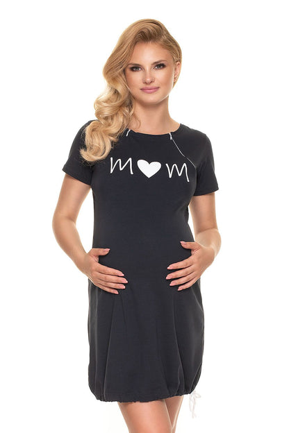  maternity nightgown model 157727 PeeKaBoo 