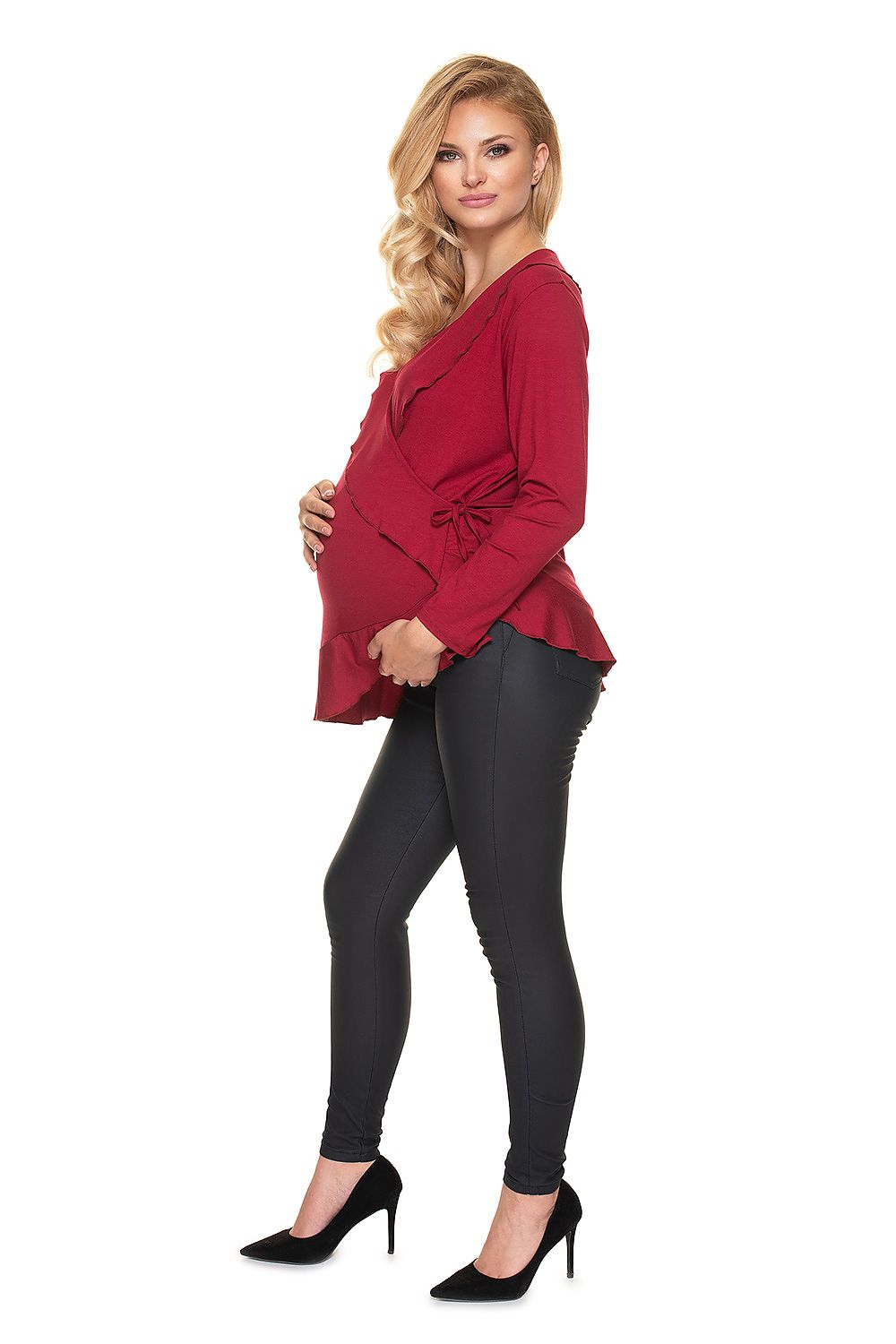  Maternity blouse model 157822 PeeKaBoo 