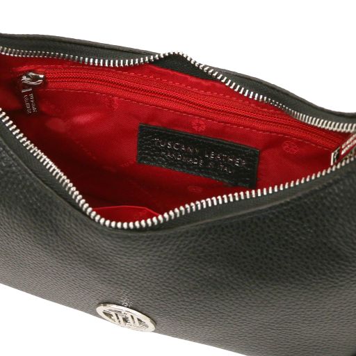 Bordeaux leather Handbags Michelle - by Tuscany Leather