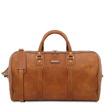 Natural leather Duffel Bags Oslo - by Tuscany Leather