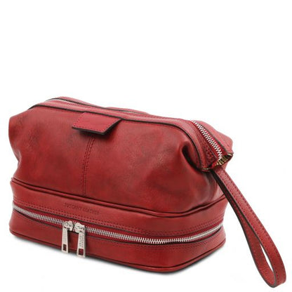 Jacob - Leather toilet bag