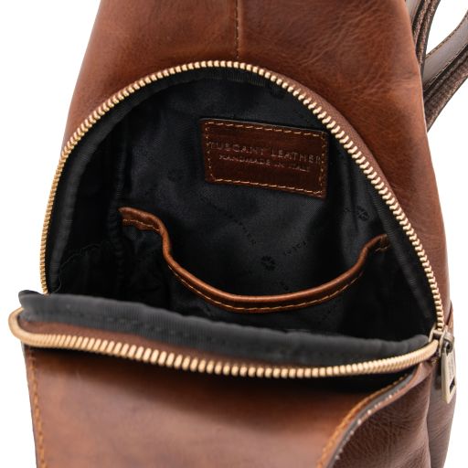 Kevin - Leather crossover bag