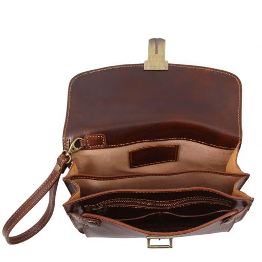 Max - Leather handy wrist bag