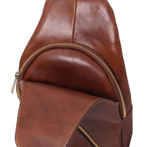 Kevin - Leather crossover bag