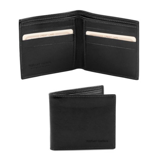 Exclusive 2 fold leather wallet for men