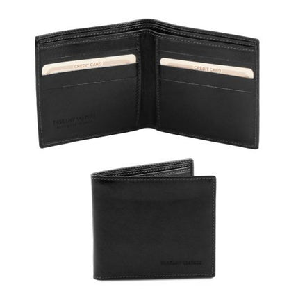 Exclusive 2 fold leather wallet for men