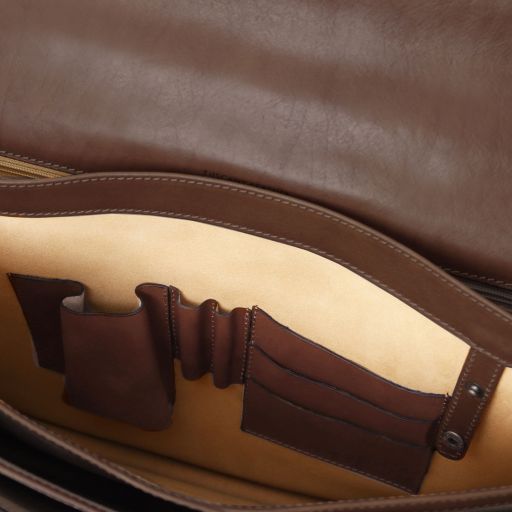 Natural leather Briefcases Cremona - by Tuscany Leather