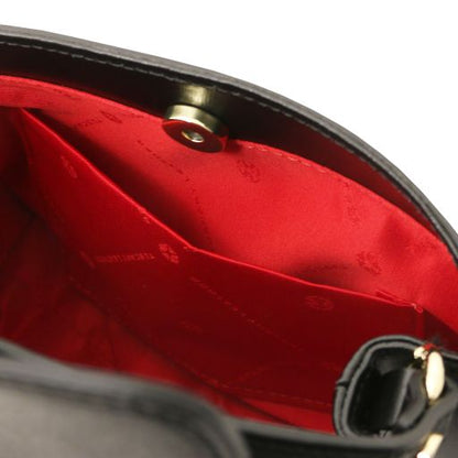 Coffee leather Handbags Maisy - by Tuscany Leather