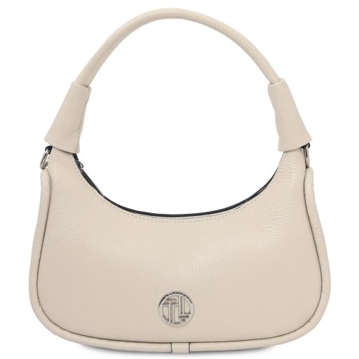 Beige leather Handbags Michelle - by Tuscany Leather