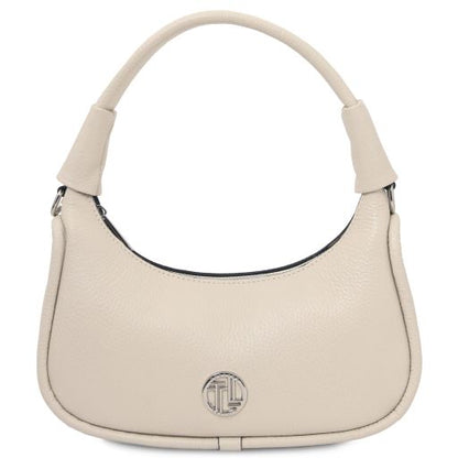 Beige leather Handbags Michelle - by Tuscany Leather